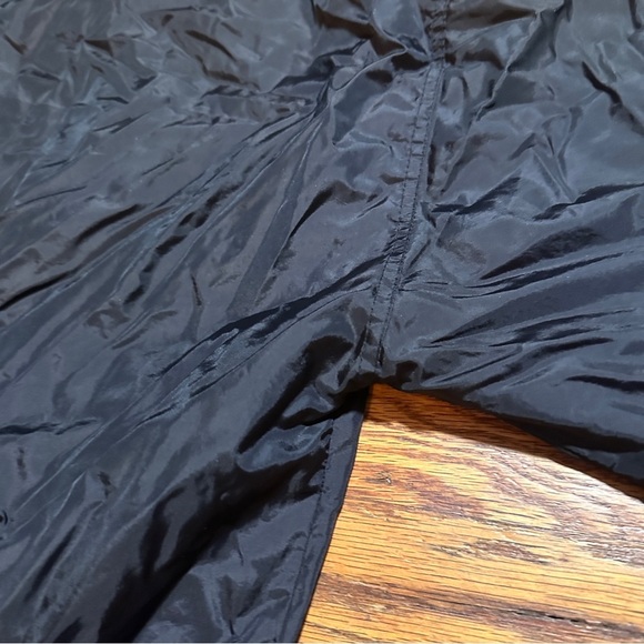 Vintage 90s/Y2K Rawlings Black Cheerleader Pullover Windbreaker Jacket Sporty - Picture 8 of 13